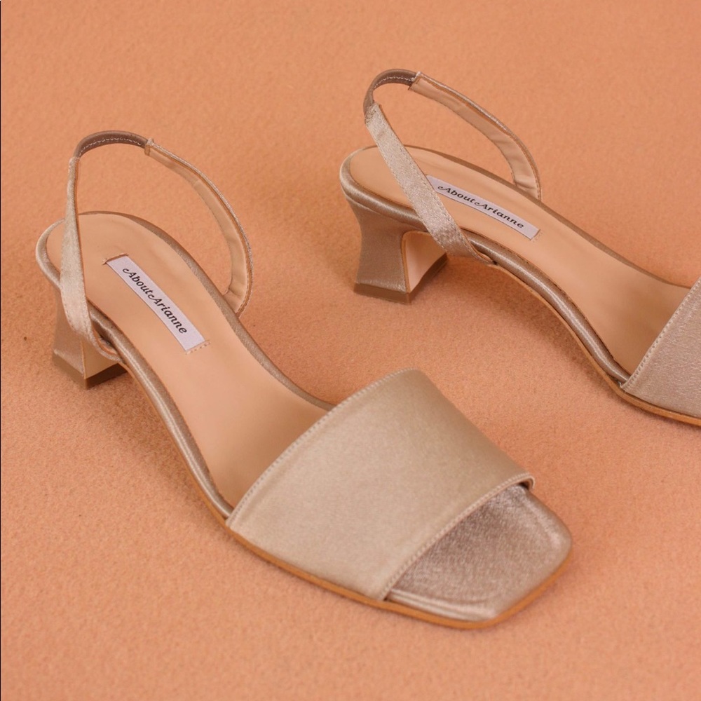 About Arianne Joan Slingback Sandals